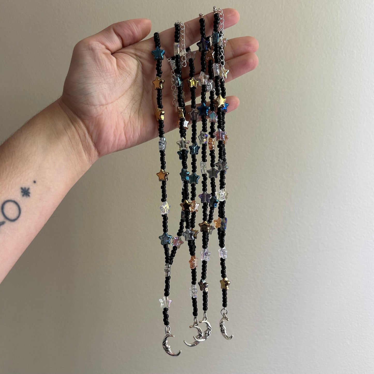 Starry Beaded Necklace