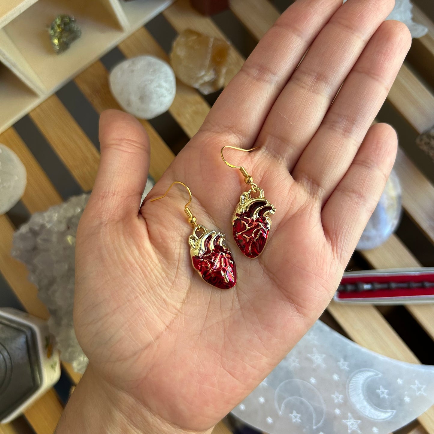 Anatomical Hearts Earrings