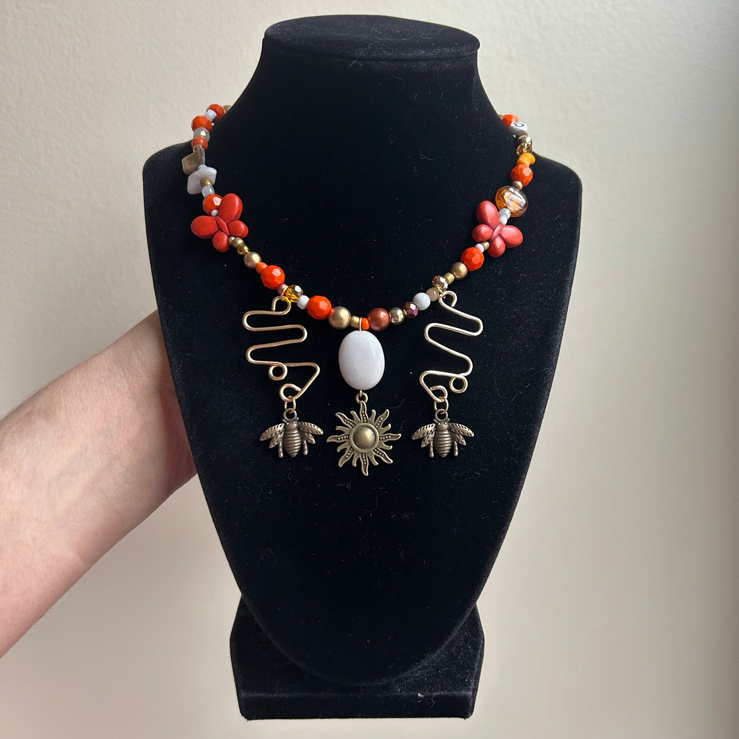 Bead Bucket Necklace | 162
