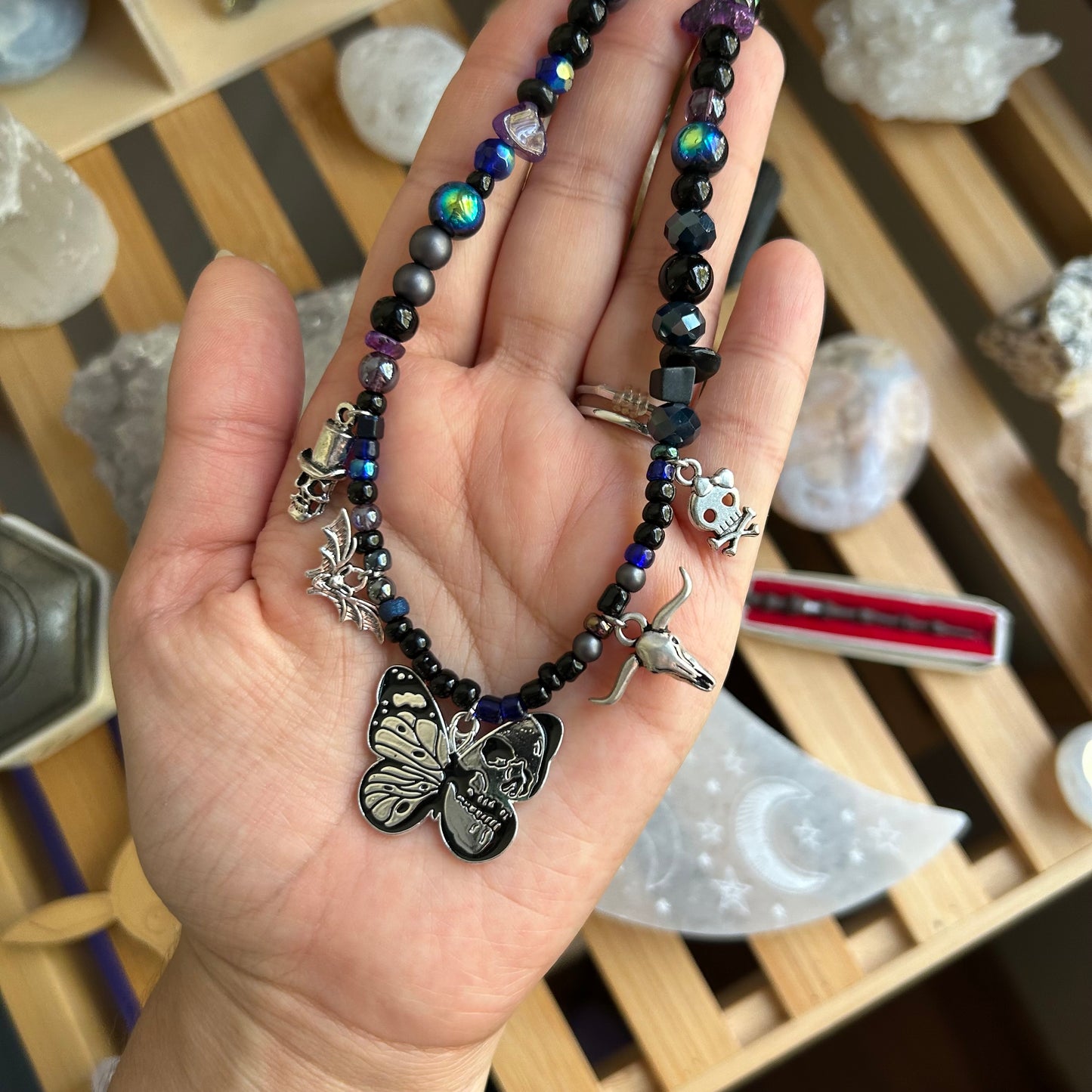 Bead Bucket Necklace | 179