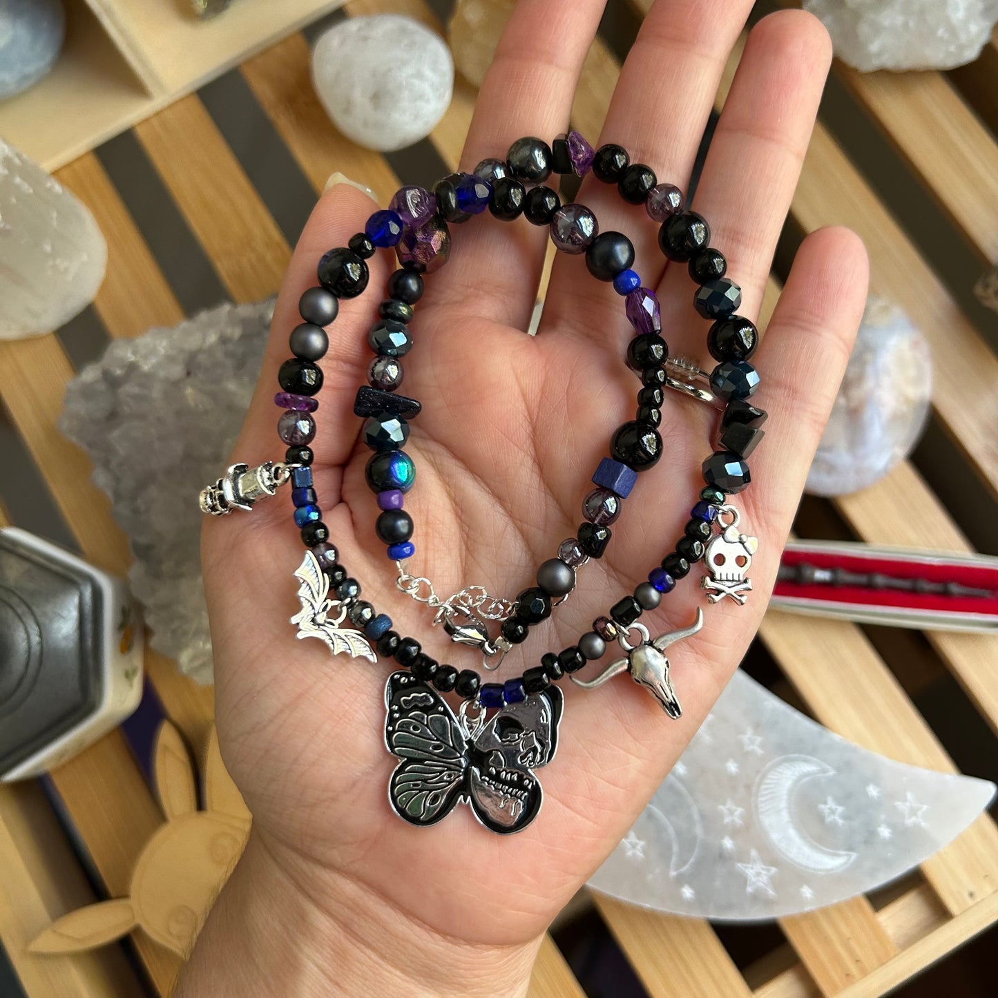 Bead Bucket Necklace | 179
