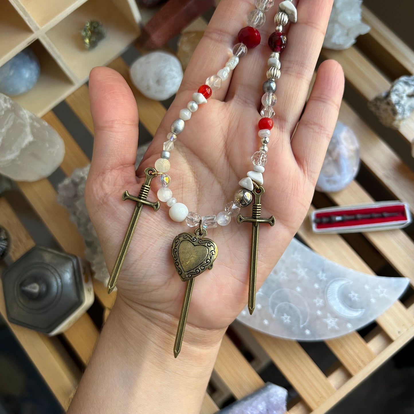 Bead Bucket Necklace | 175
