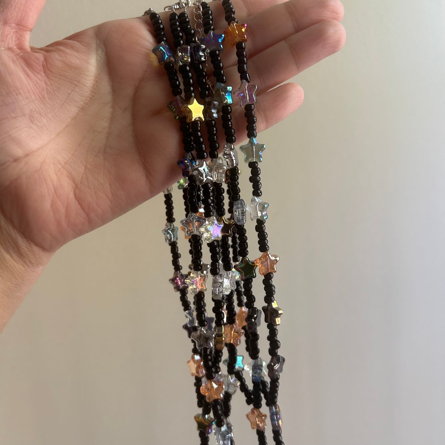 Starry Beaded Necklace