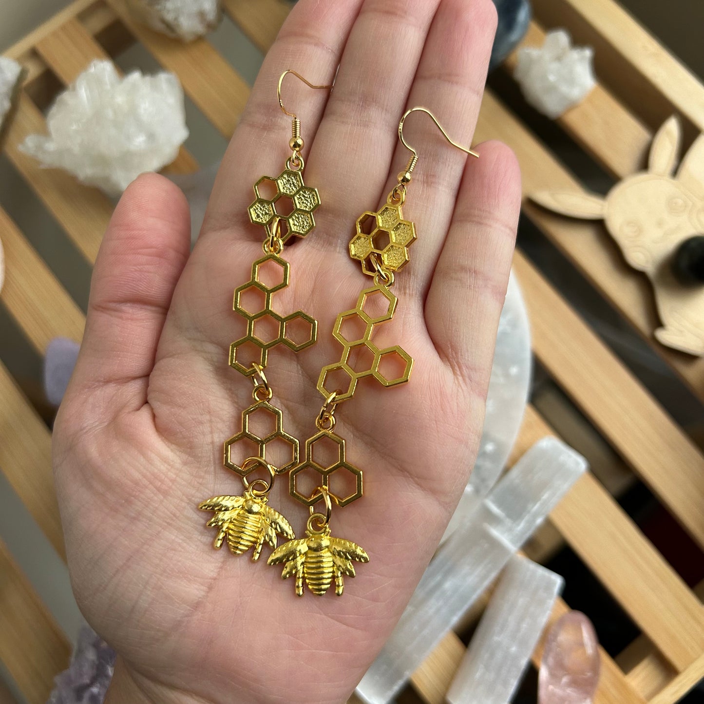 Honeycomb Earrings