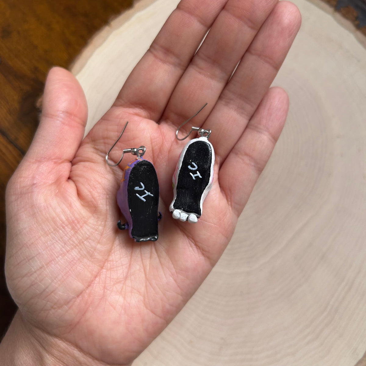 Spooky Couple Earrings