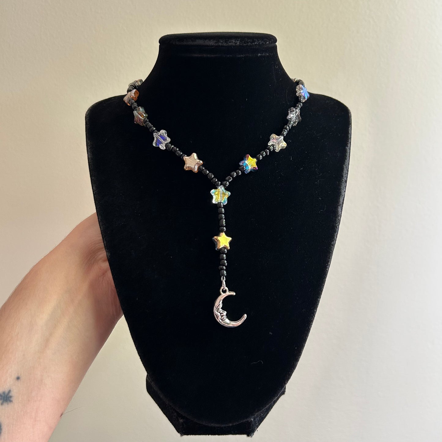 Starry Beaded Necklace
