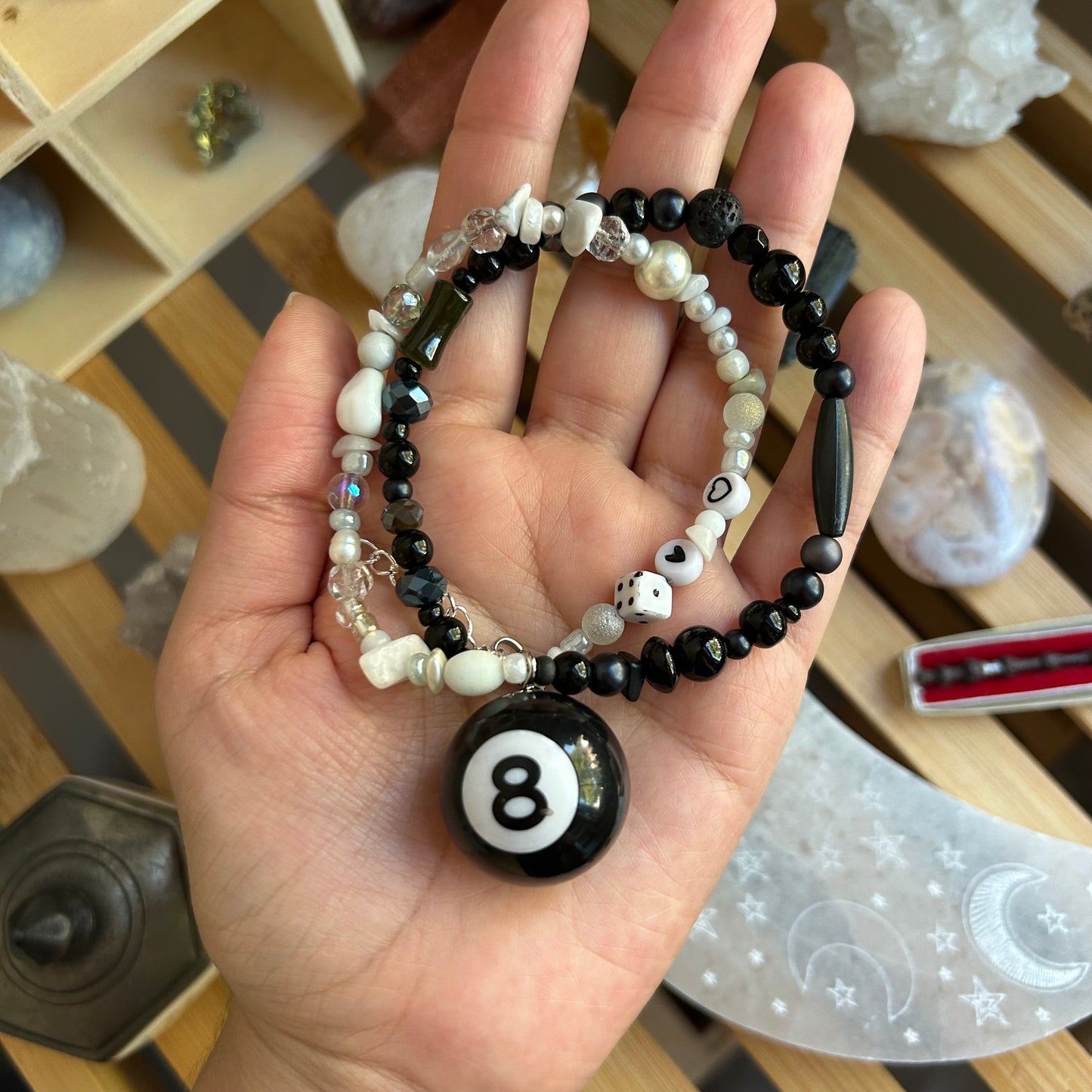 Bead Bucket Necklace | 174