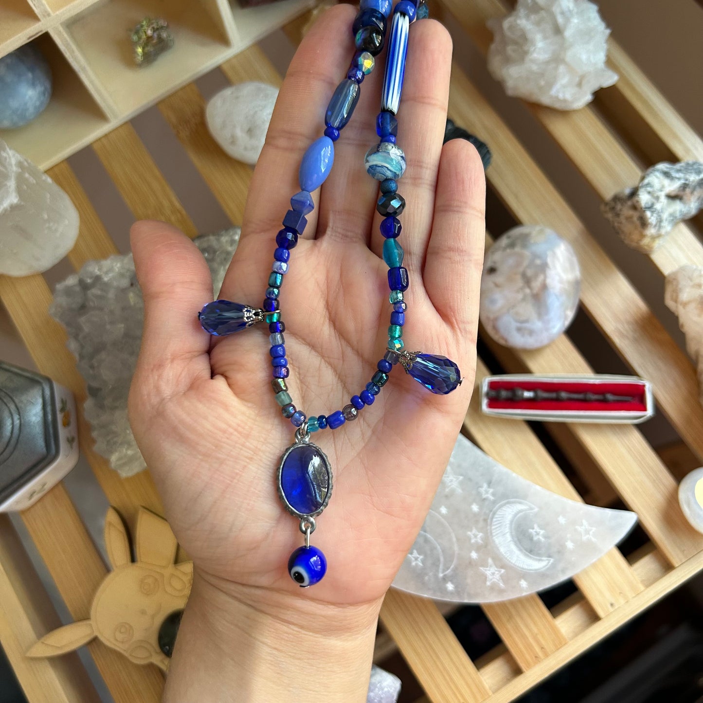 Bead Bucket Necklace | 173