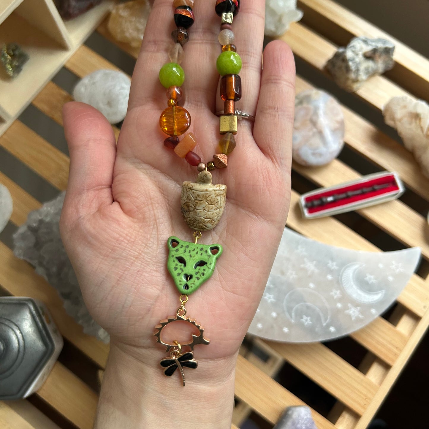 Bead Bucket Necklace | 168