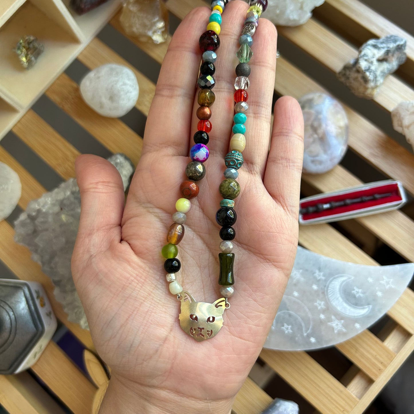 Bead Bucket Necklace | 170