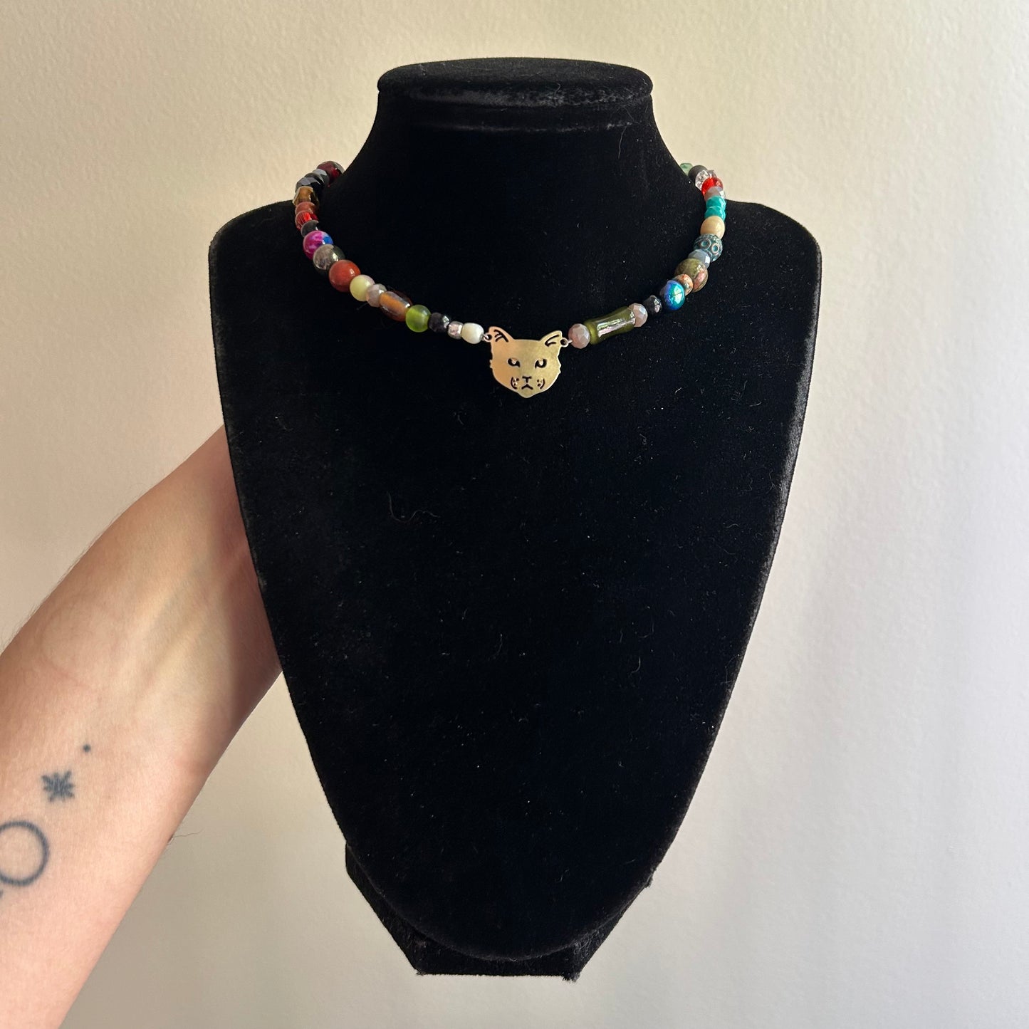 Bead Bucket Necklace | 170