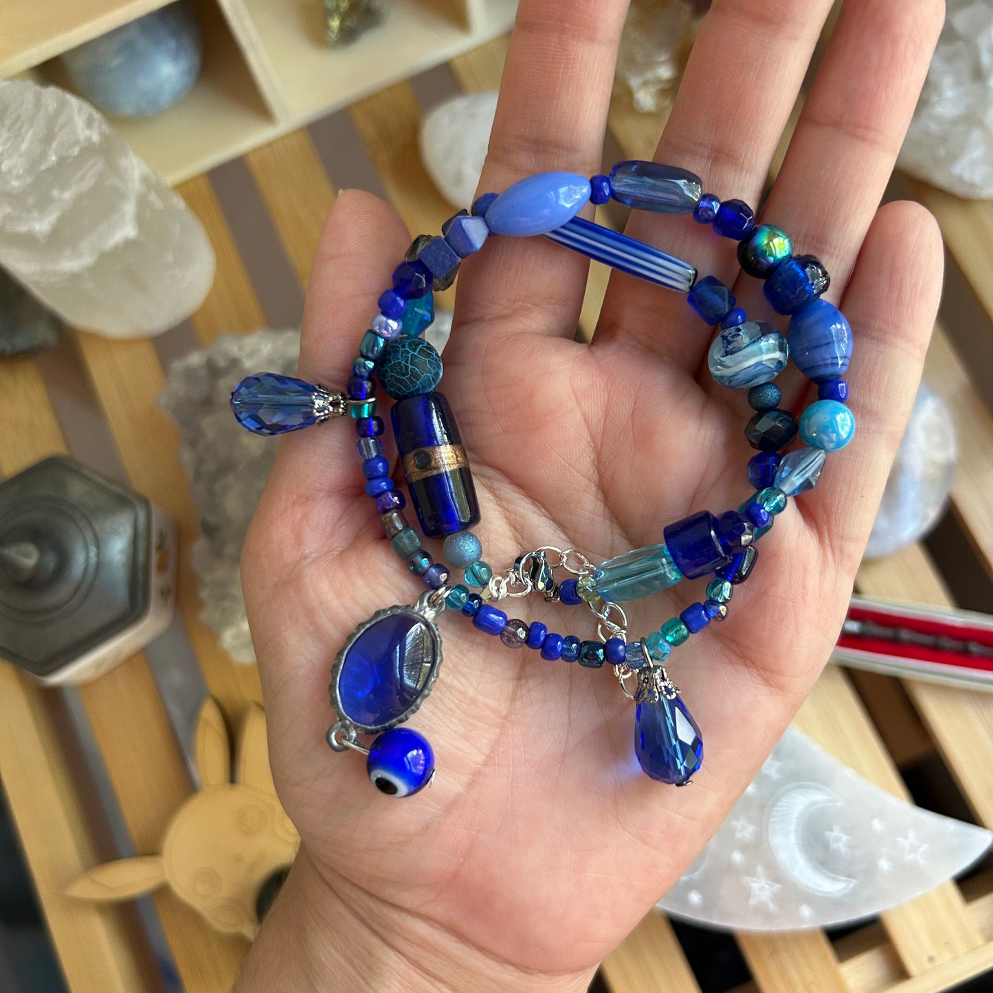 Bead Bucket Necklace | 173