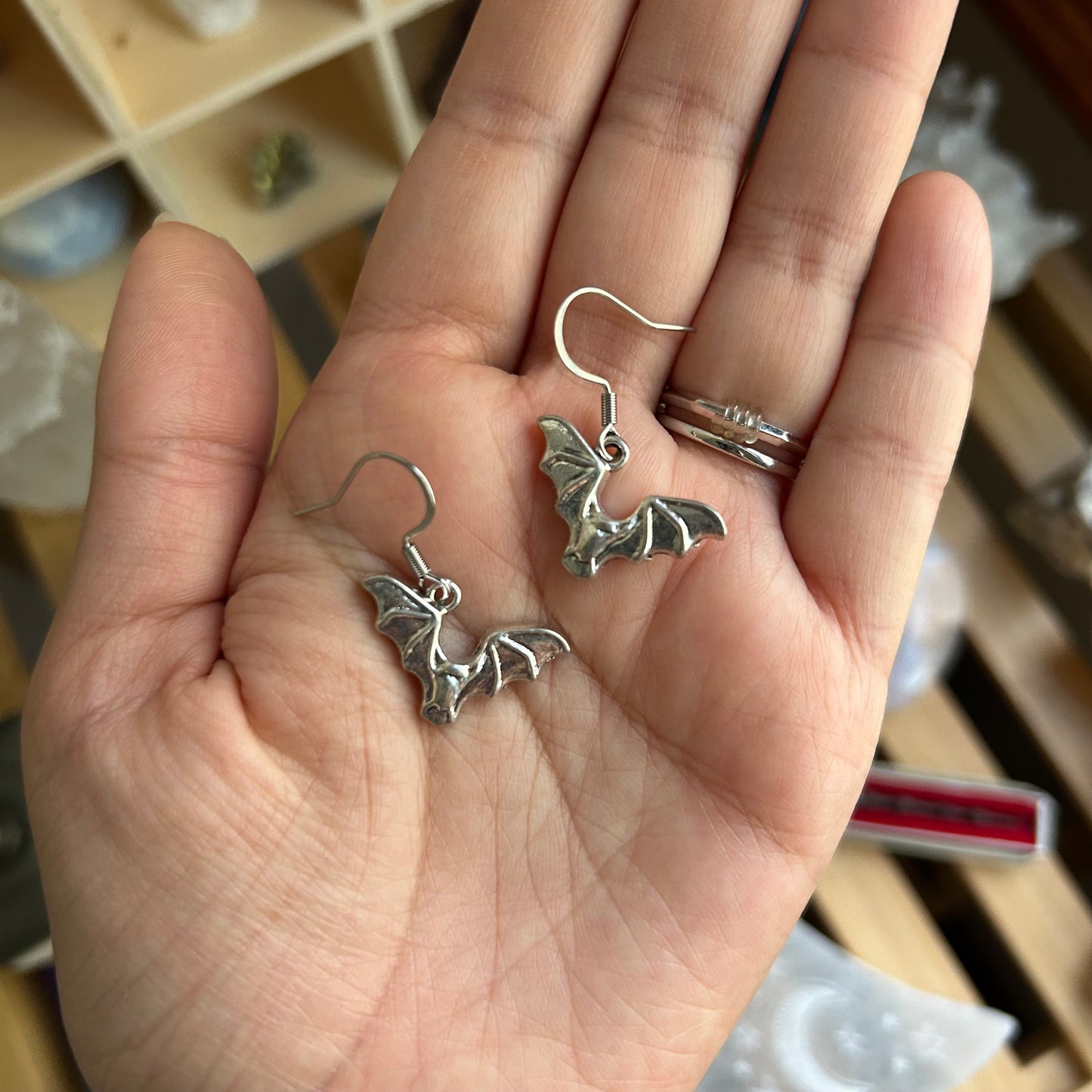Bat Earrings