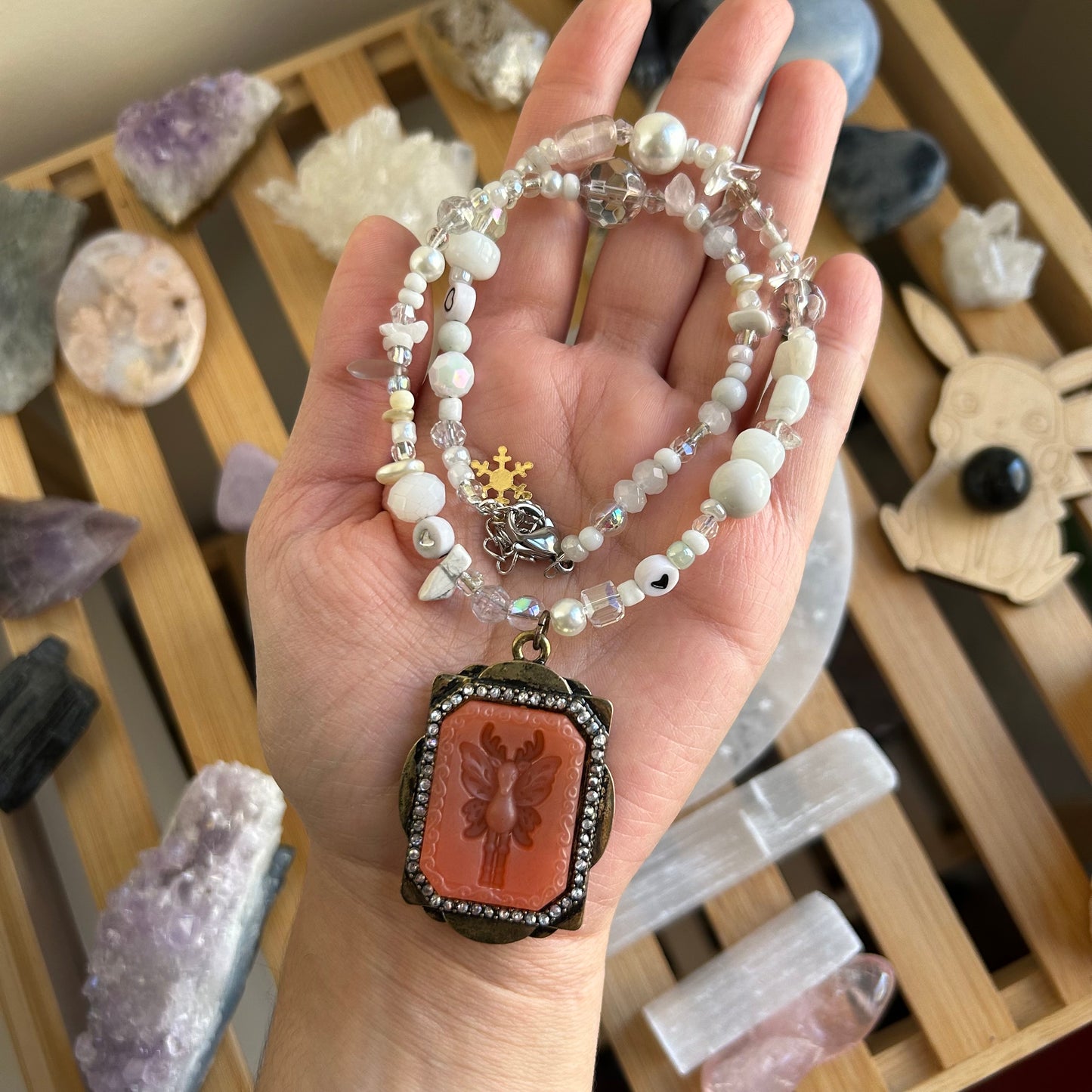 Bead Bucket Necklace | 152