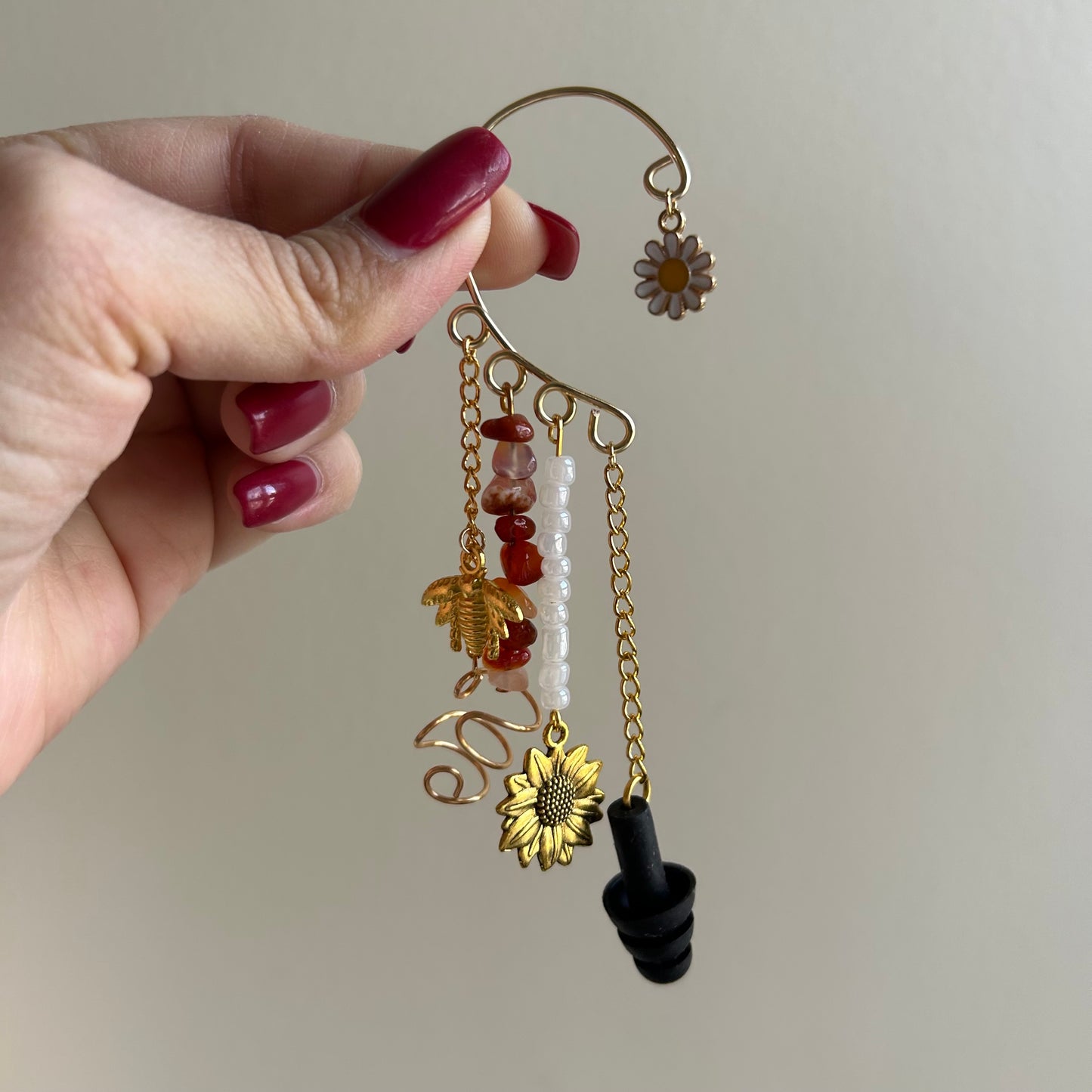 Honeybee Earplug Ear Cuffs