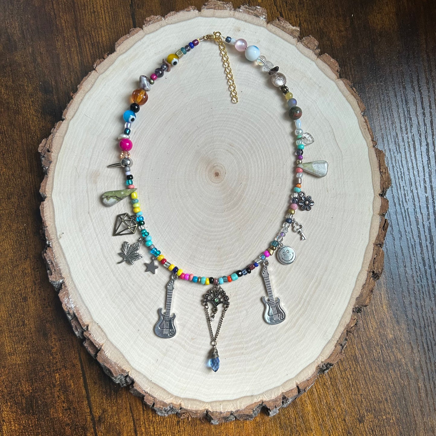 Bead Bucket Necklace | 205