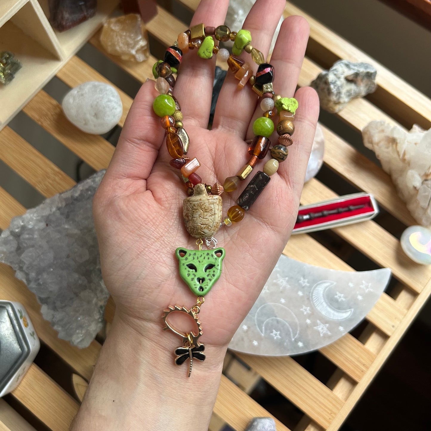 Bead Bucket Necklace | 168