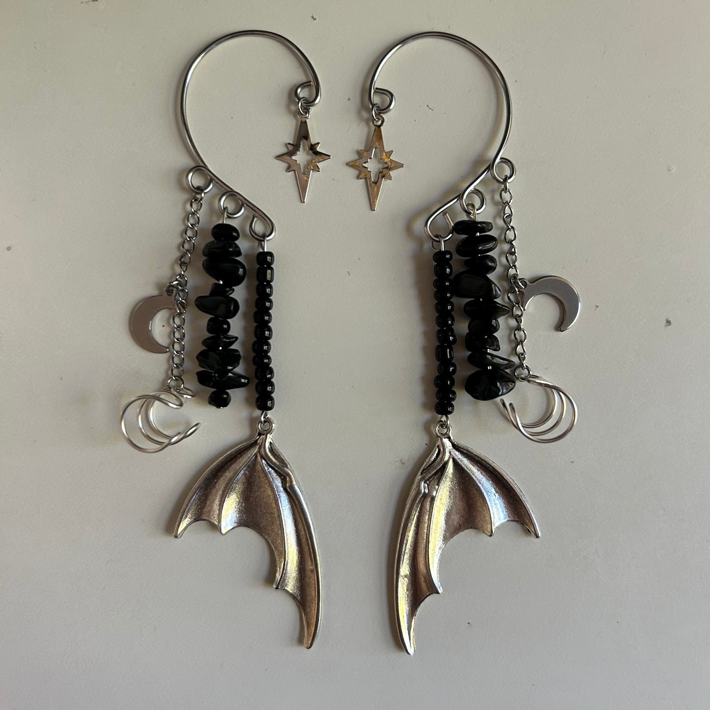 Bat Wing Ear Cuffs