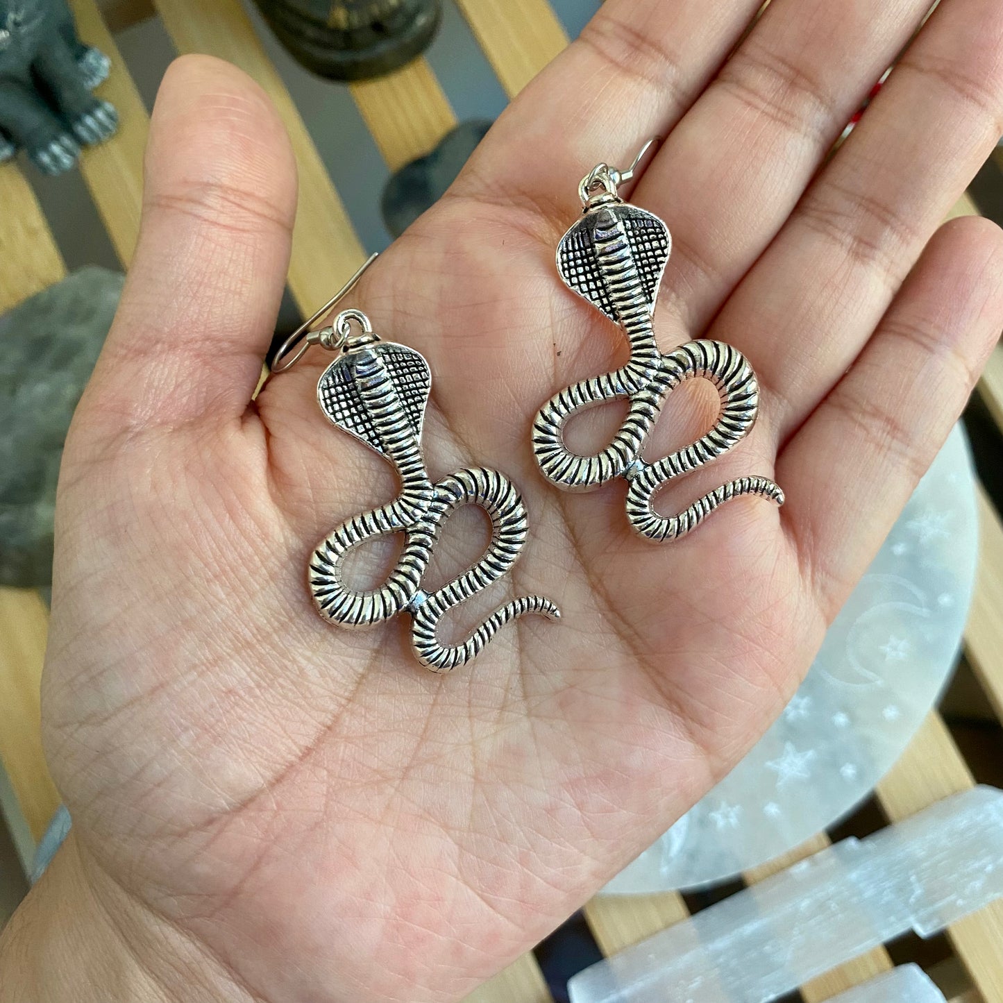 Cobra Earrings