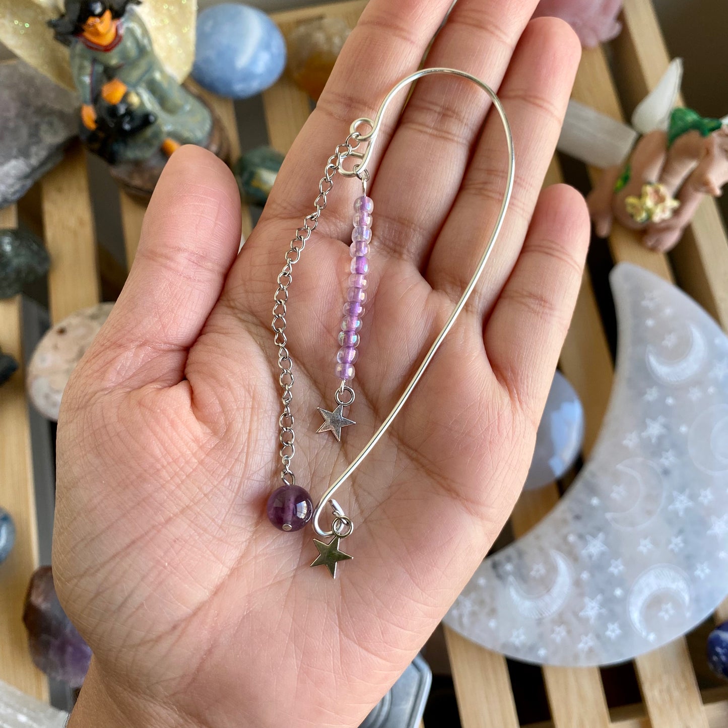 Amethyst Star Bookmark