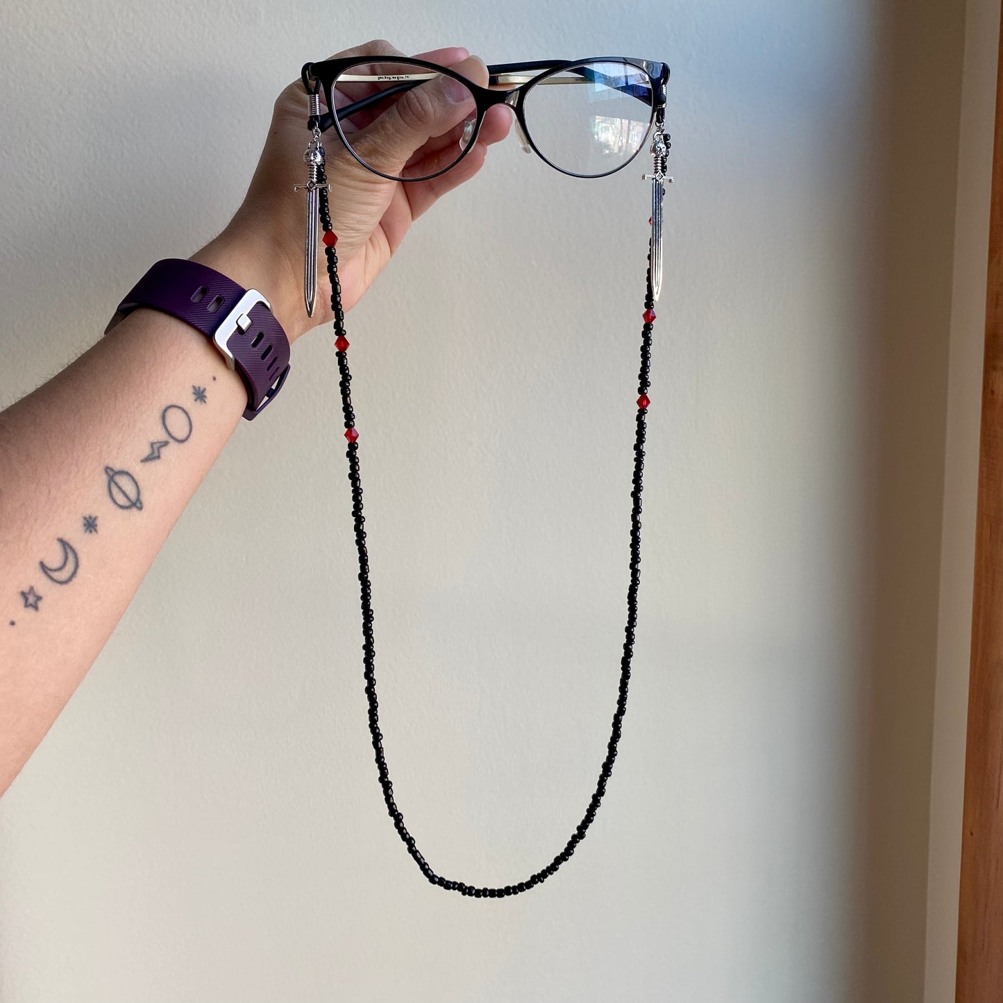 Vampire Sword Glasses Chain