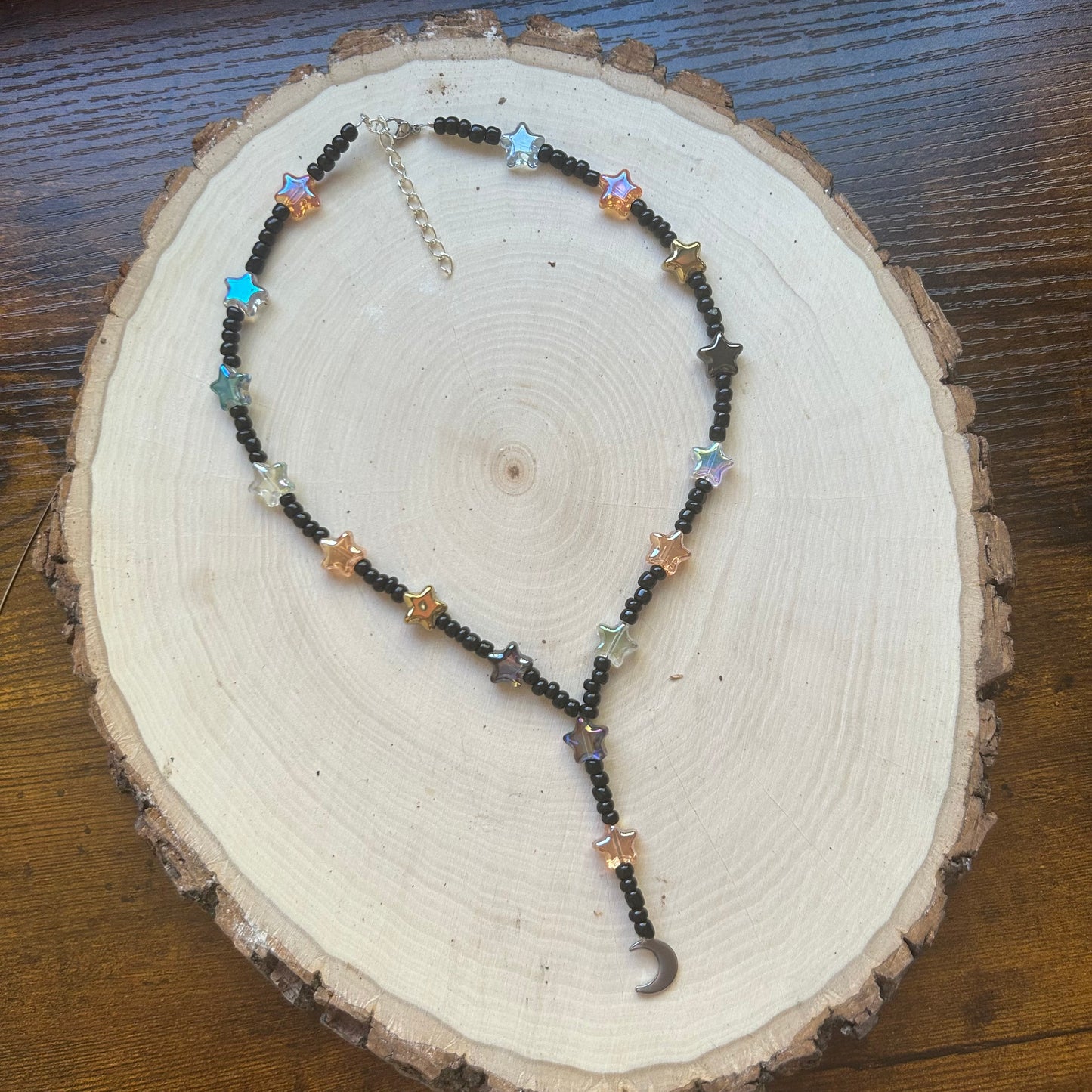 Starry Beaded Necklace