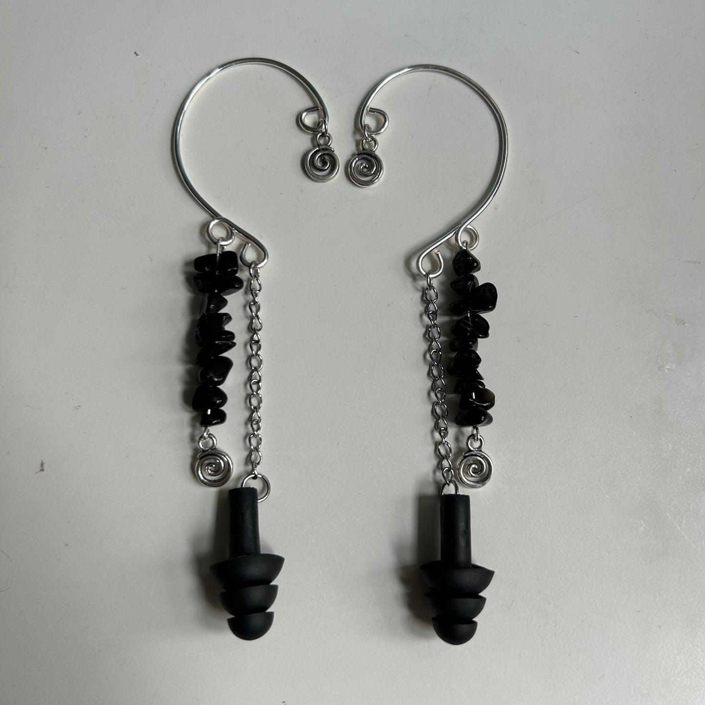 Jasper Spiral Earplug Ear Cuffs