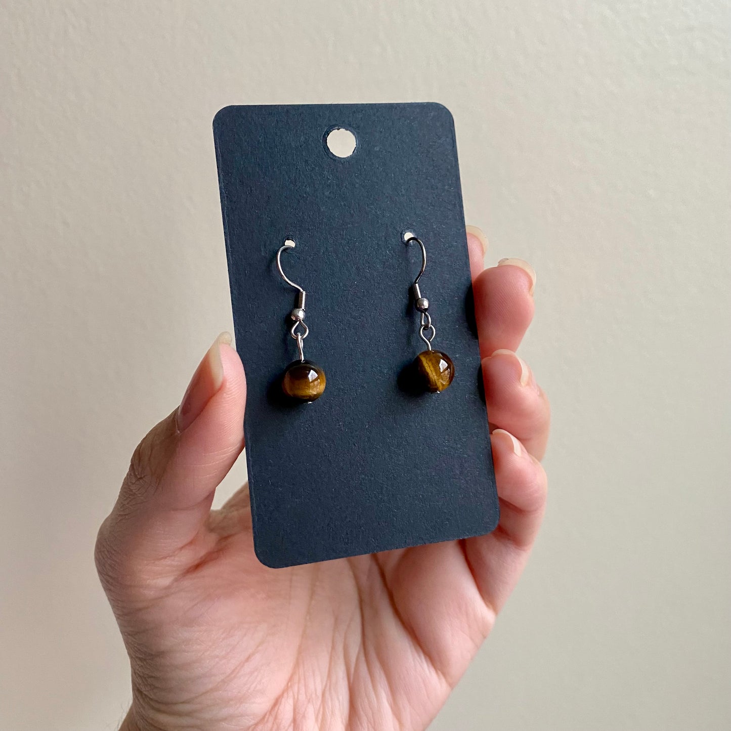 Tigers Eye Earrings