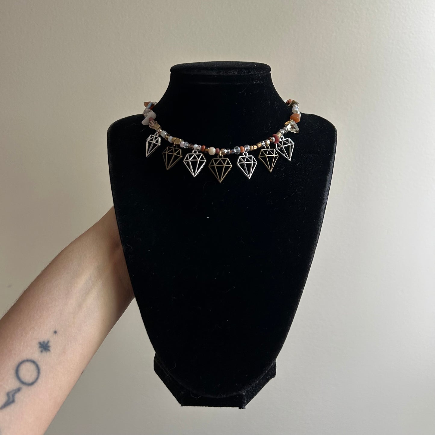 Bead Bucket Necklace | 196