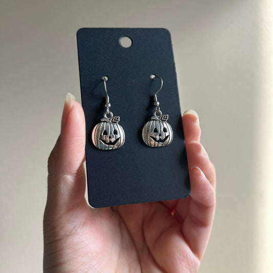 Cute Jack-O-Lantern Earrings