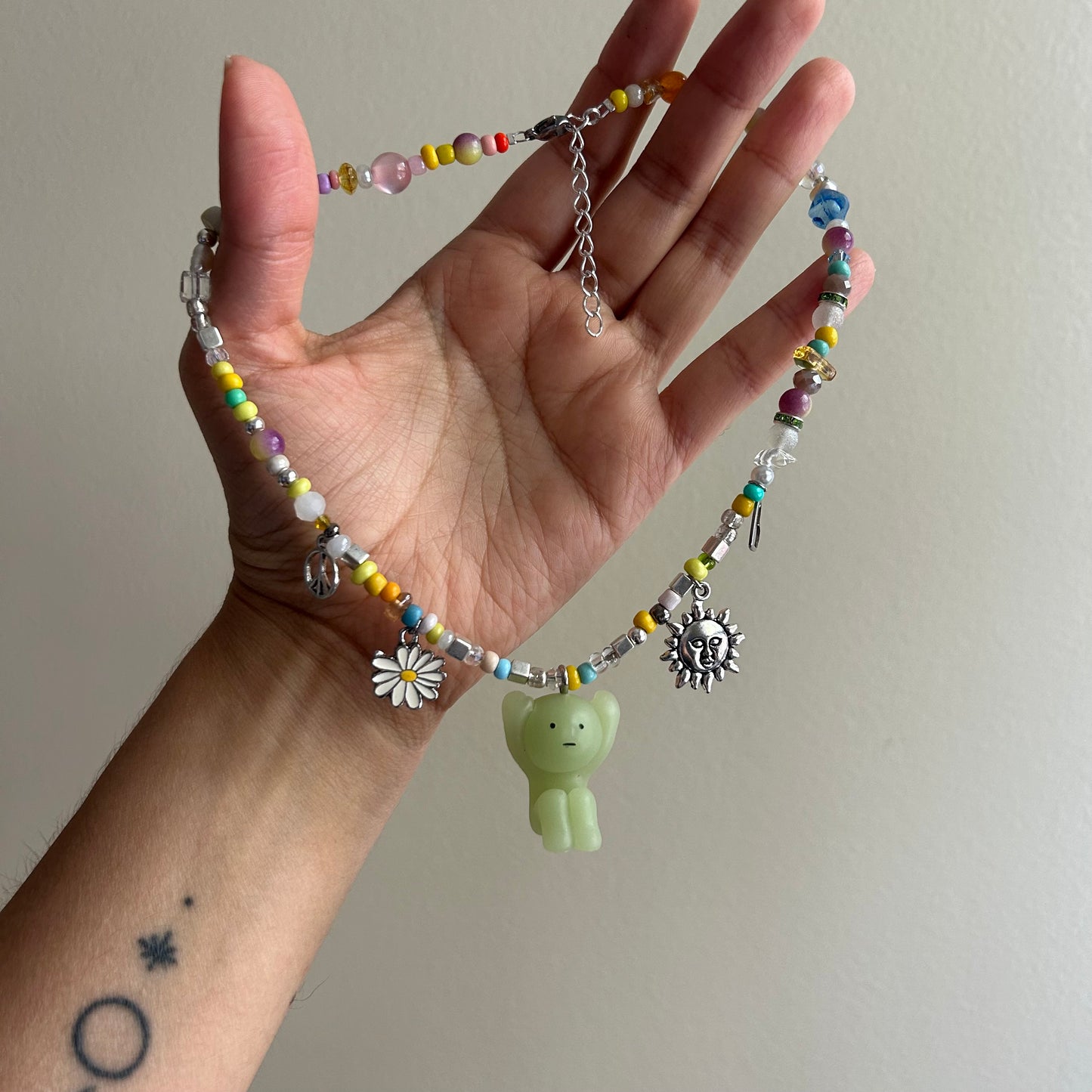 Bead Bucket Necklace | 201