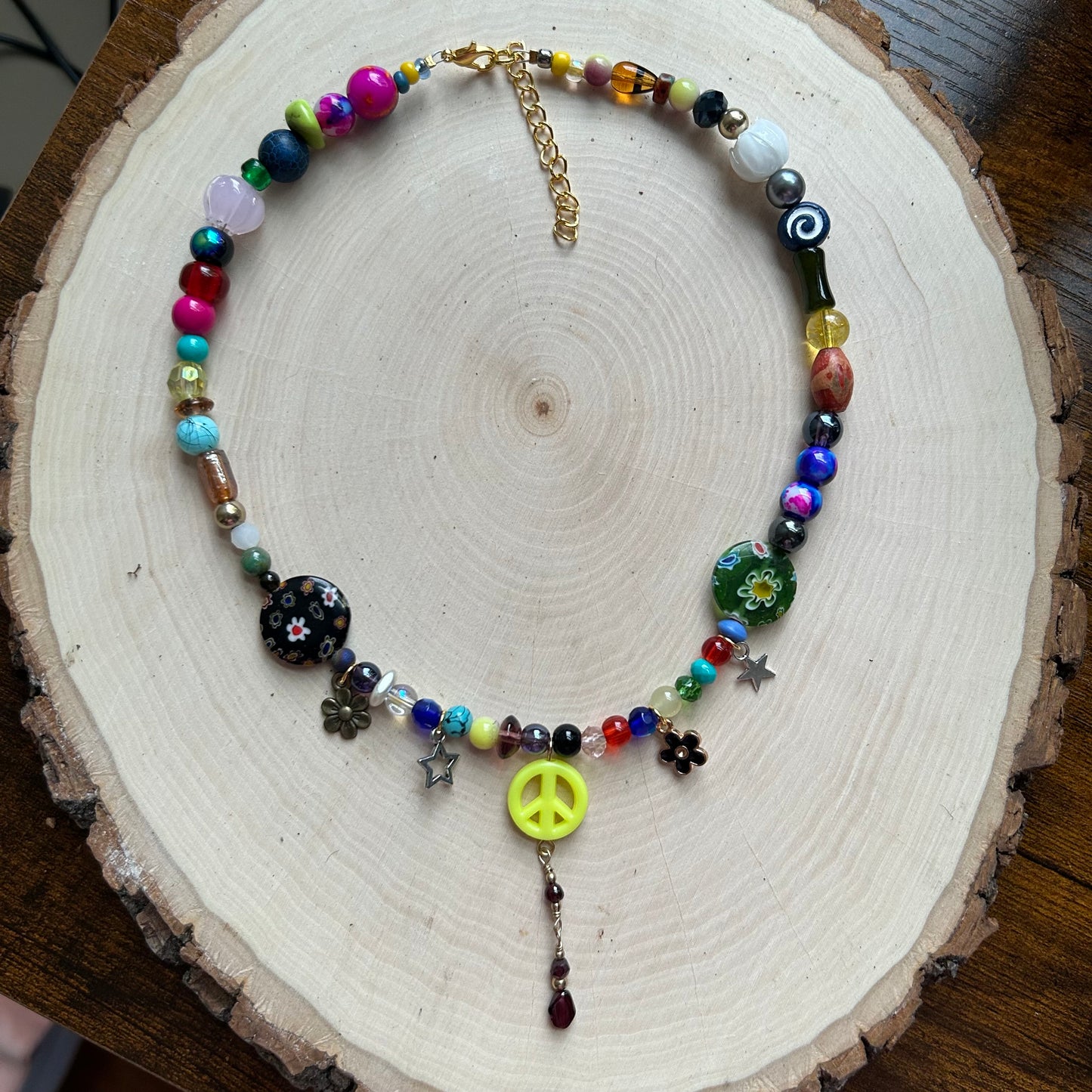 Bead Bucket Necklace | 198