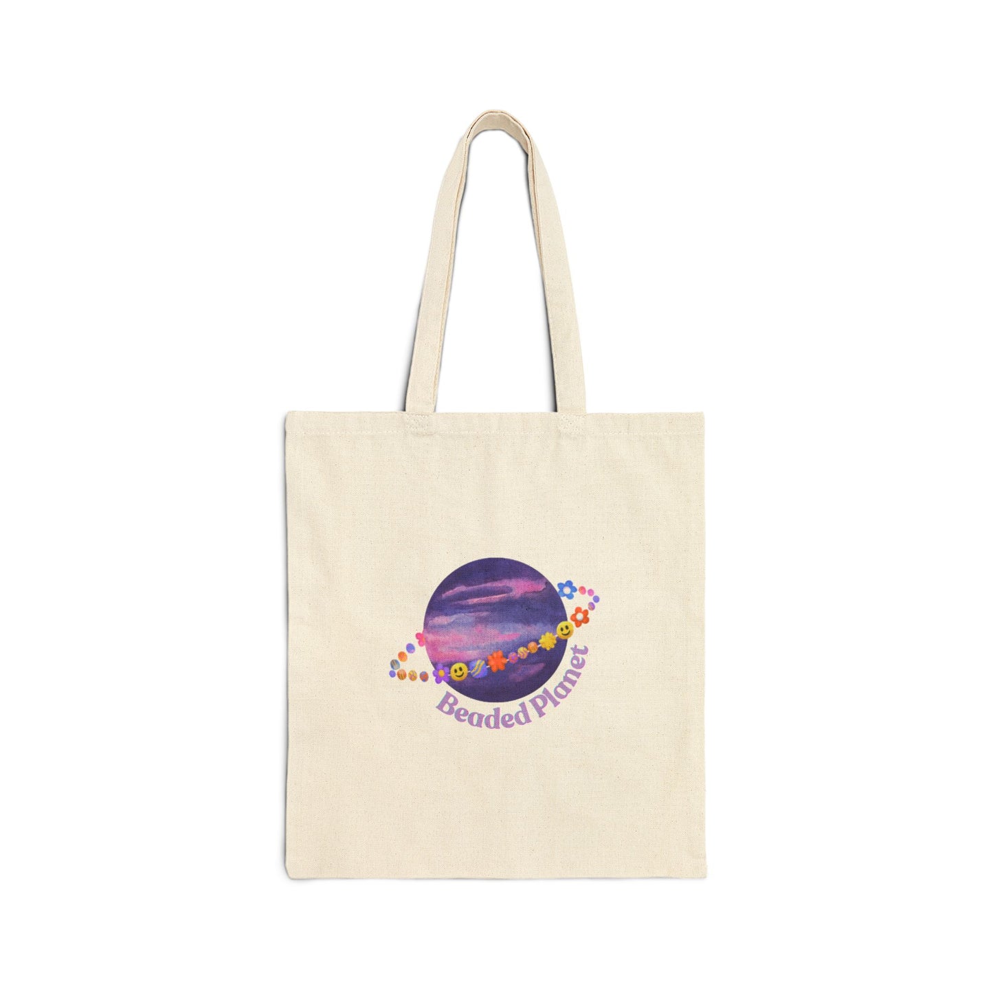 Beaded Planet Tote Bag - Design 2