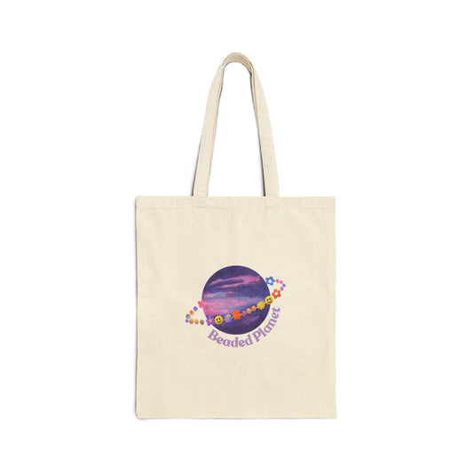 Beaded Planet Tote Bag - Design 2