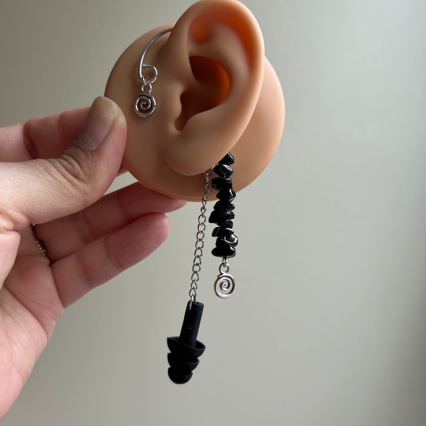 Jasper Spiral Earplug Ear Cuffs