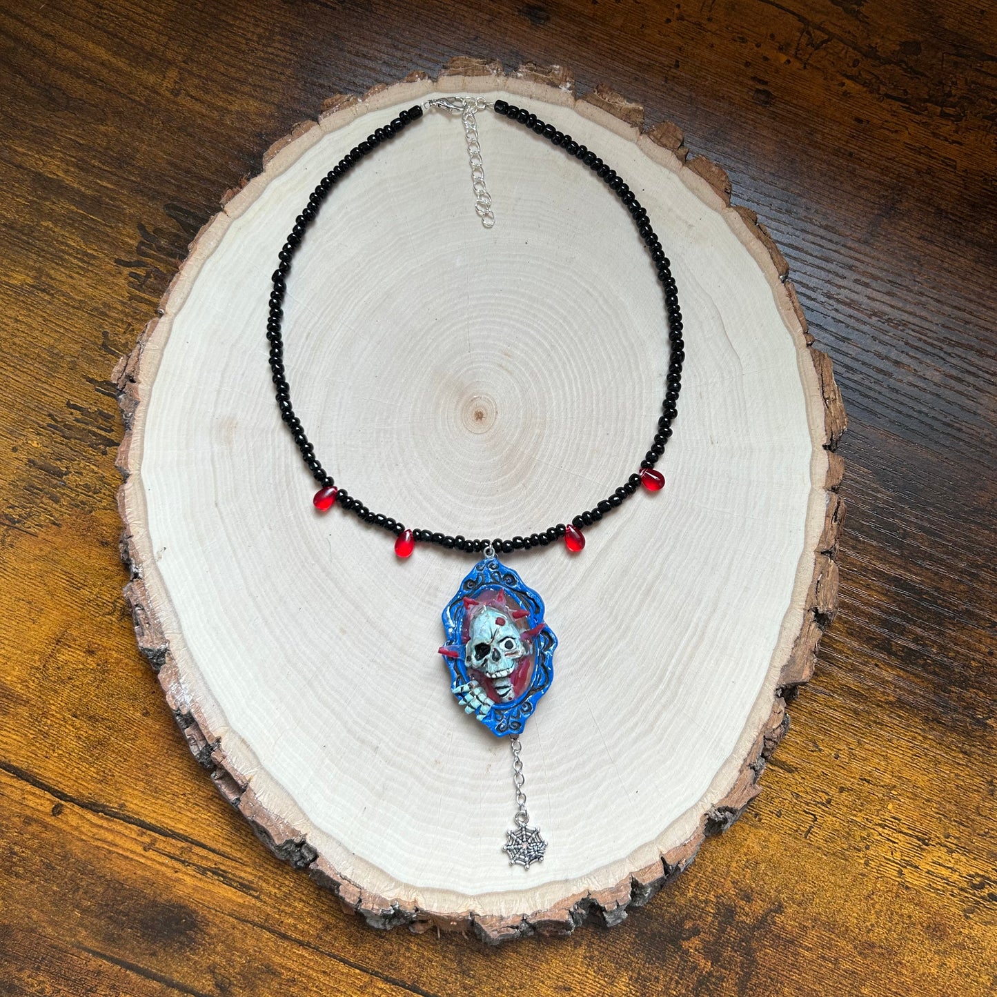 Zombie Outbreak Beaded Necklace