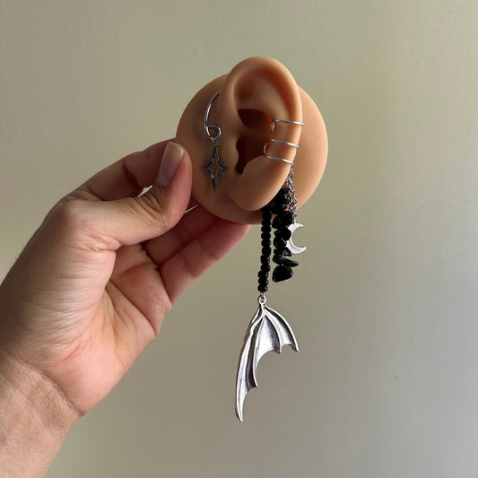 Bat Wing Ear Cuffs