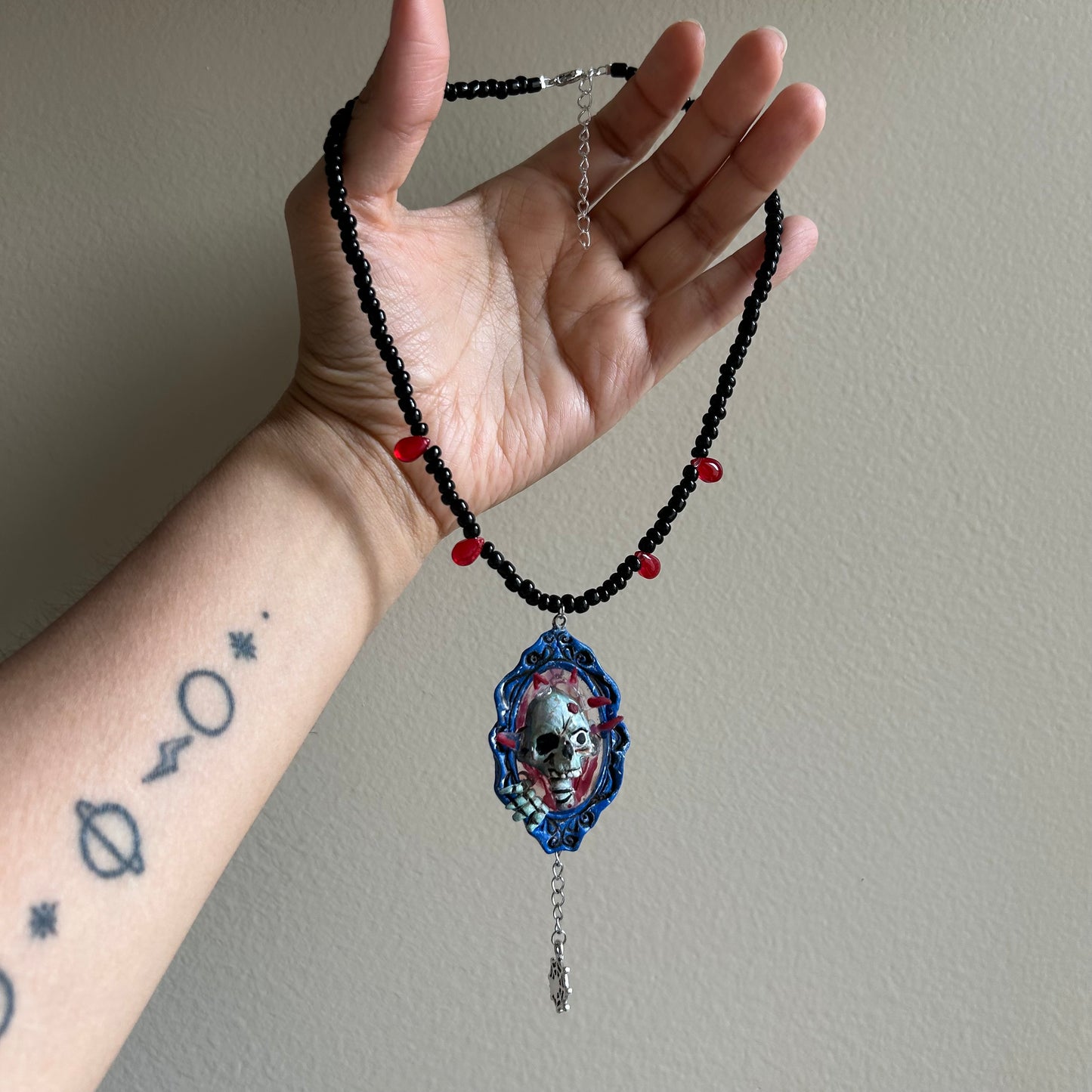 Zombie Outbreak Beaded Necklace