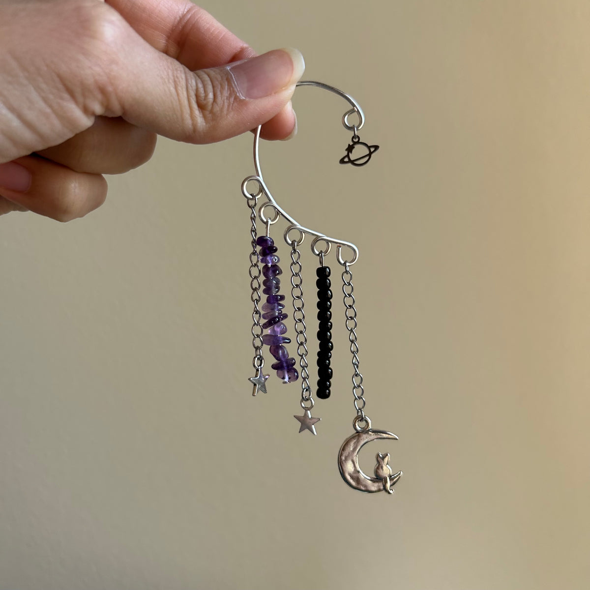 Cats In Space Ear Cuffs