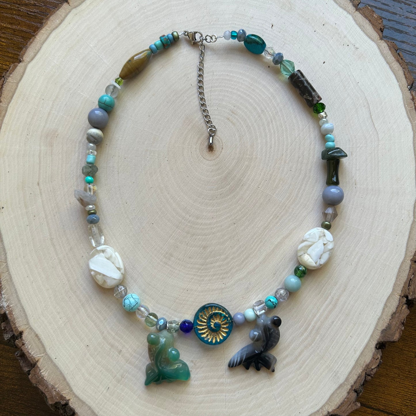 Bead Bucket Necklace | 200
