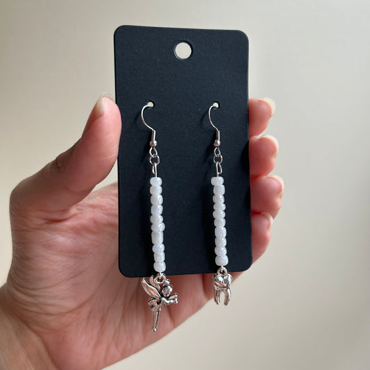 Tooth Fairy Beaded Earrings