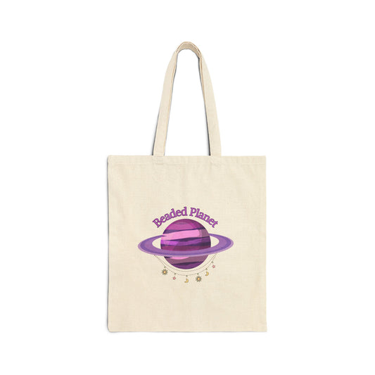 Beaded Planet Tote Bag - Design 3