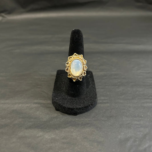 Vintage Moonstone Ring (Adjustable)