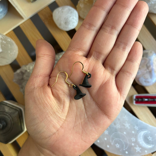 Witch Hat Earrings