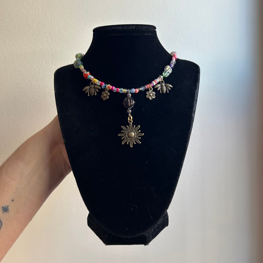 Bead Bucket Necklace | 165
