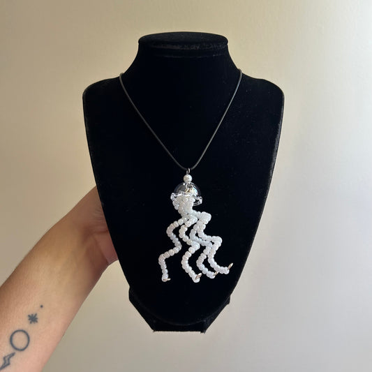 Beaded Jellyfish Necklace