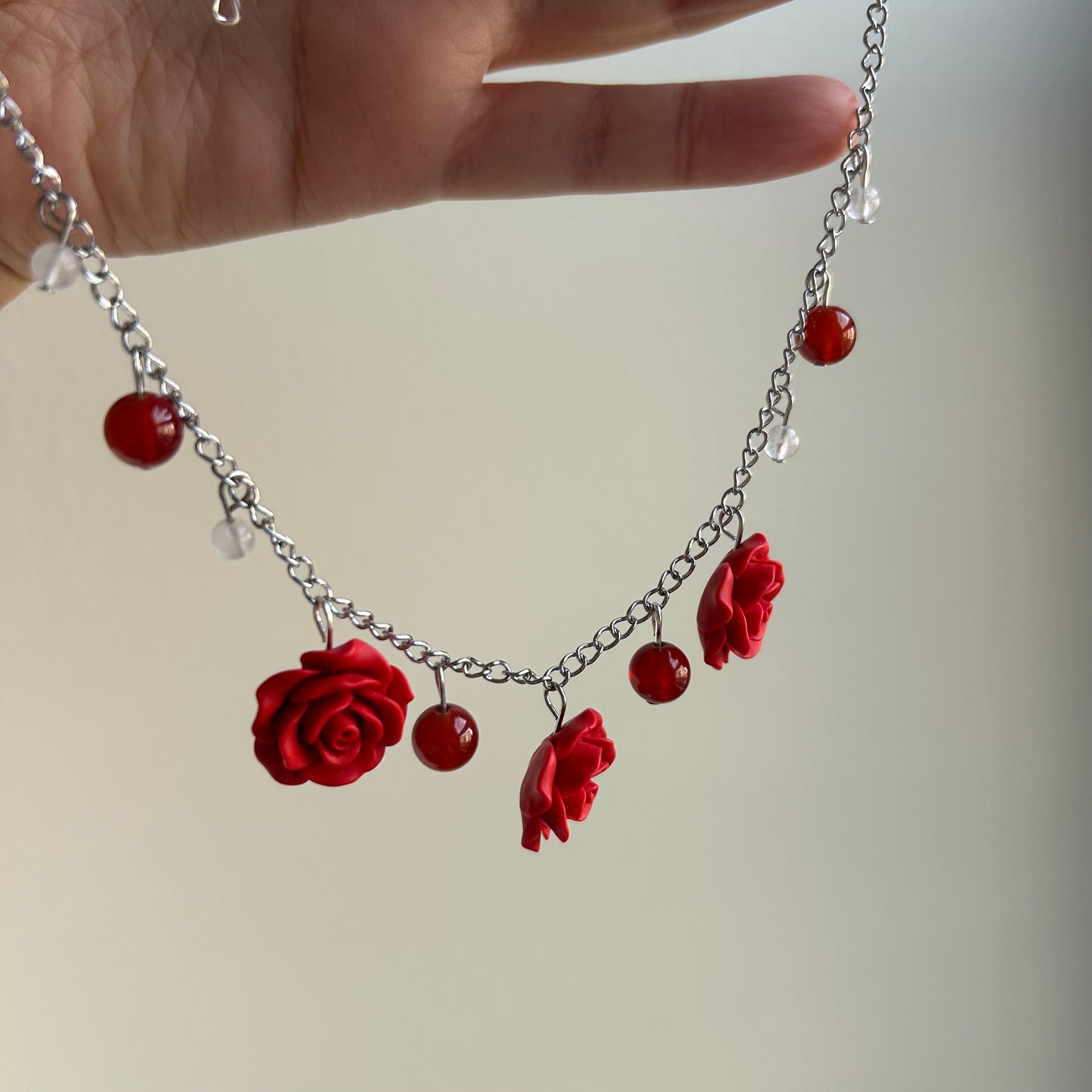 Valentine’s Roses Necklace