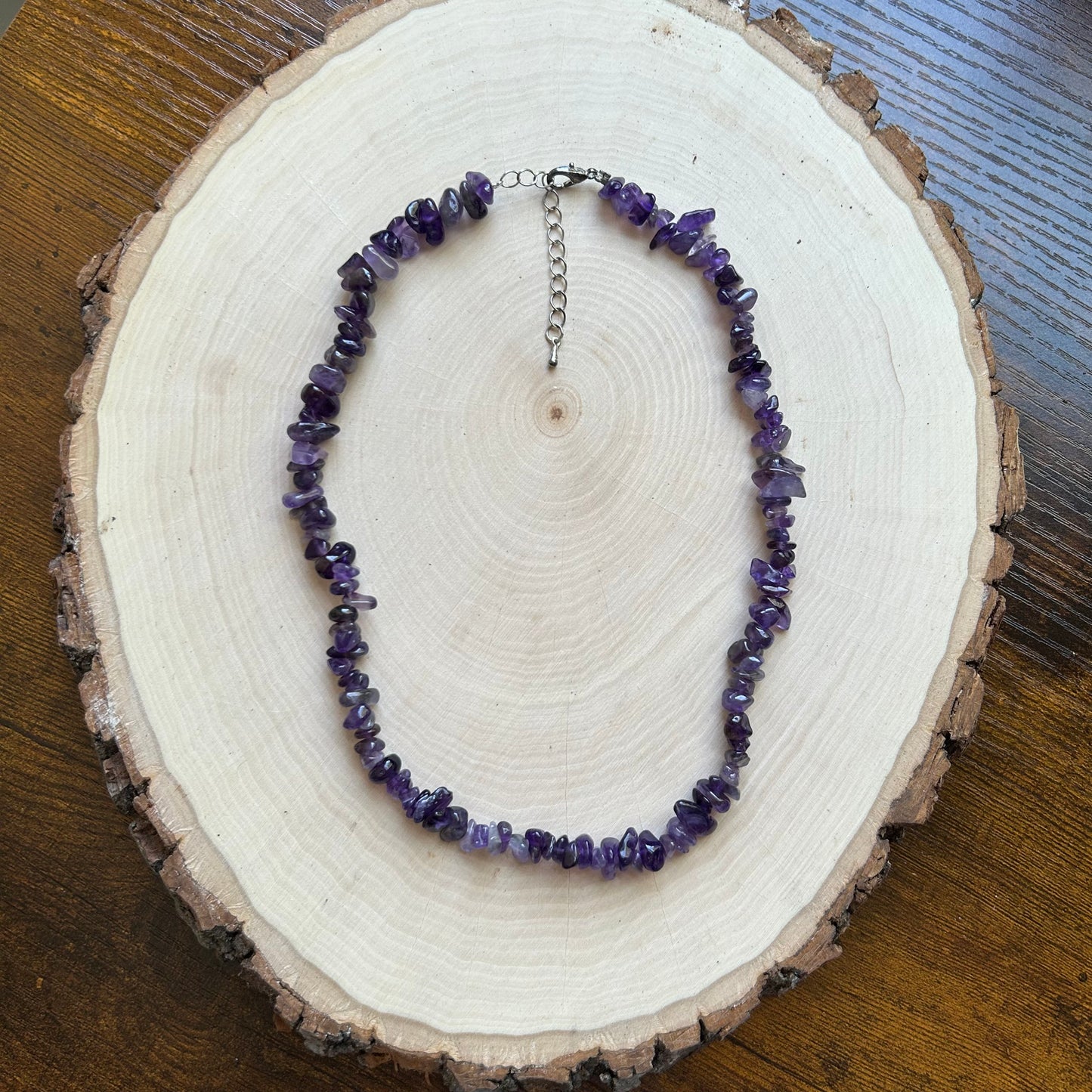 Amethyst Crystal Choker