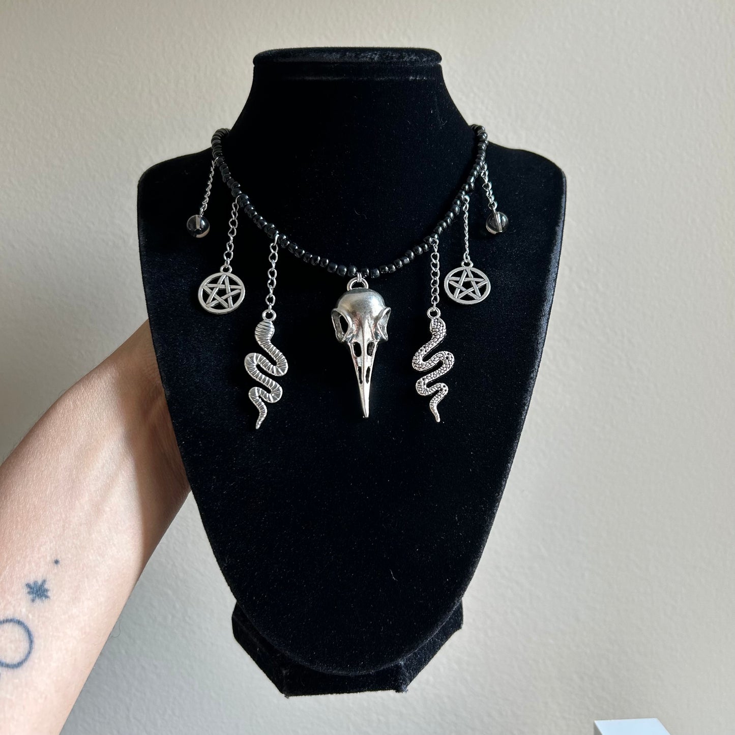 Gothic Dreams Beaded Necklace