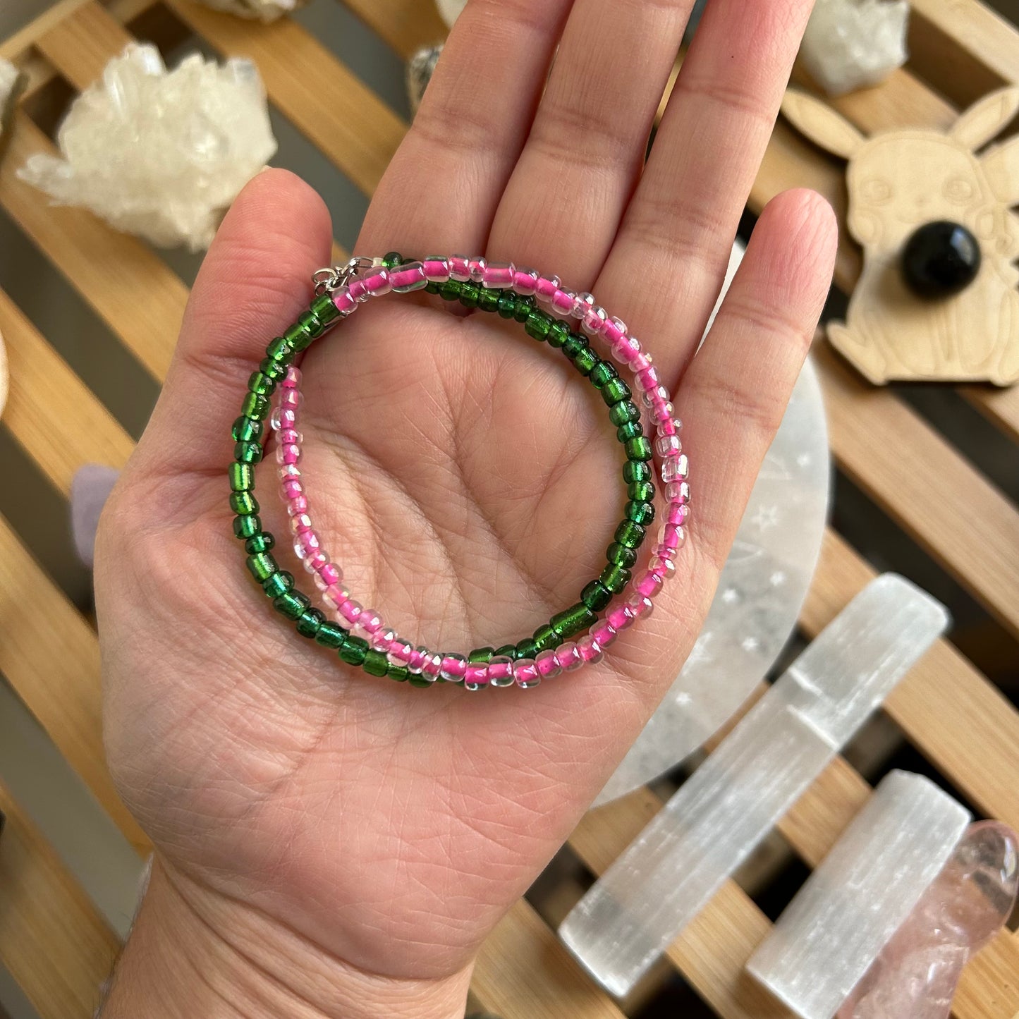 Wicked Beaded Necklace
